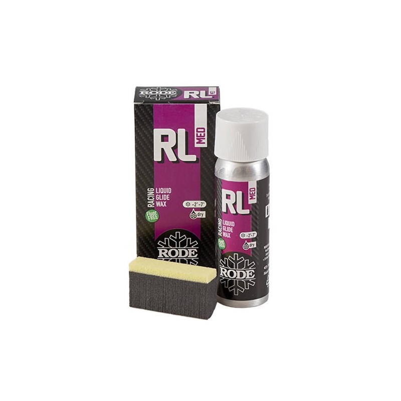 Fluor Free glidevoks Rode Racing Liquid Med -2°...-7°C, 80 ml Fluor Free glidevoks Rode Racing Liquid Med -2°...-7°C, 80 ml